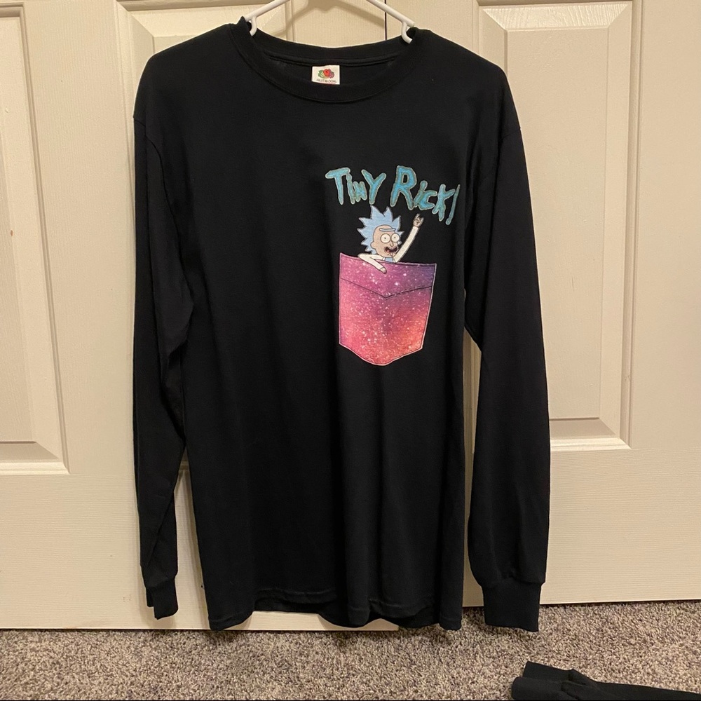 Rick & Morty Tiny Rick Long Sleeve